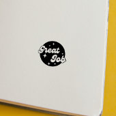 Leraar aanmoediging geweldige baan terug naar scho 	rubberstempel