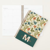 Leraar Afstudeergeschenk Botanische Wilde Bloemen Planner (Display)