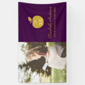 Leraar Appel Afstuderen Spandoek (Verticaal)