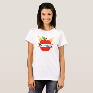 Leraar Apple Aangepast T-shirt