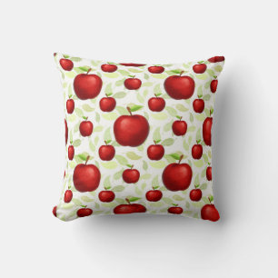 Leraar Apple Tree Patronen Voorschoolse Kunstleraa Kussen
