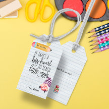 Leraar appreciatie Gnoom met hart