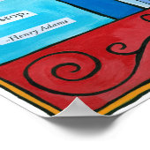 Leraar beïnvloedt de afdruk van de integriteit poster (Hoek)