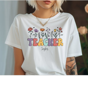 Leraar Bloem Wildflower T-shirt