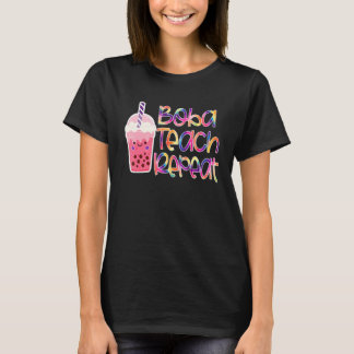 Leraar Boba Theedrinker  Bubbel Kleuterschool 1e  T-shirt