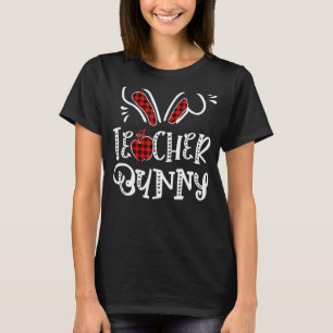 leraar Bunny Apple Bunny Ears Buffalo T-shirt