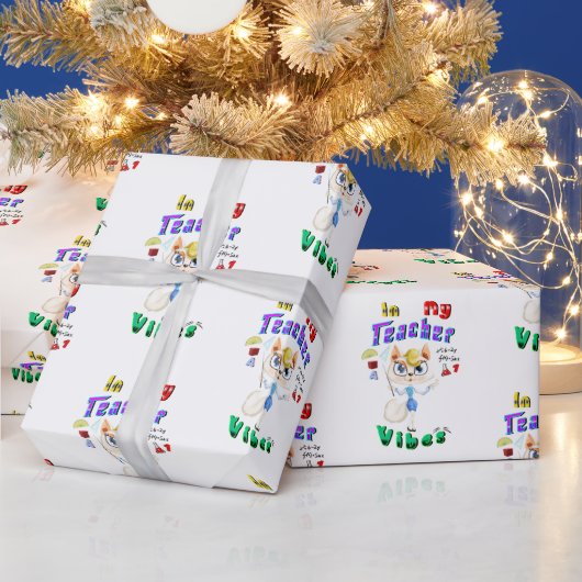Leraar Cadeaupapier (Feestdagen)