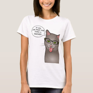 Leraar Cat Funny shirt