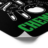 Leraar Chmistree Funny Kerstmis Poster (Hoek)