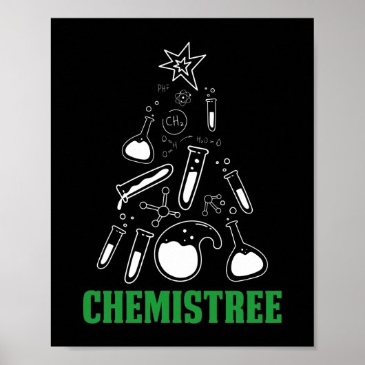 Leraar Chmistree Funny Kerstmis Poster (Voorkant)