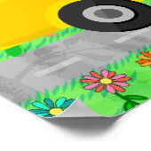 Leraar Classroom Welkomstbord Dieren in bus Poster (Hoek)