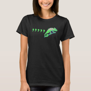 Leraar Comma Kameleon 80 s 1 T-shirt