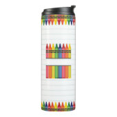 leraar Crayons Thermosbeker (Gedraaid links)
