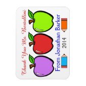 Leraar dank je magneet (Verticaal)