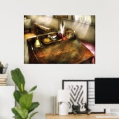 Leraar - De schoolkamer Poster (Thuiskantoor)