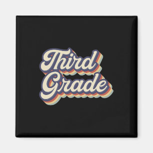 Leraar Derde Klas Retro Vintage Leraar 3e Klas Magneet