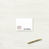 Leraar Eerste Klas Post-it Notities Post-it® Notes (Op bureau)