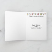 Leraar en intellectueel badass Birthday-dochter Kaart (Binnen)