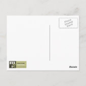 Leraar en studenten. Briefkaarten (Achterkant)