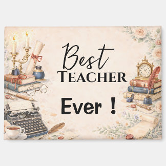 Leraar Engels Bedankcadeau Einde Schooljaar Magneet