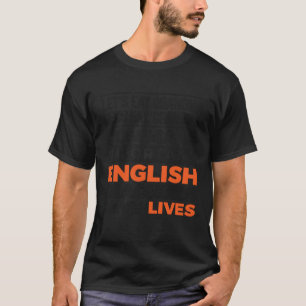 Leraar Engels redt levens T-shirt