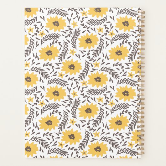 Leraar Floral Planner (Achterkant)