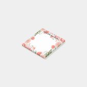 Leraar floral post post-it® notes (Schuin)