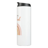Leraar Fuel Boho Rainbow Teacher Appreciation Thermosbeker (Geroteerd rechts)