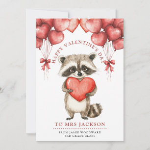 Leraar Gelukkige Valentijnsdag Feestdagenkaart