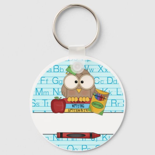 Leraar Gepersonaliseerd Sleutelhanger (Voorkant)