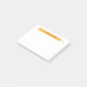 Leraar Gepersonaliseerde advertentie Deze notities Post-it® Notes (Schuin)