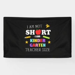 Leraar Gift I Am Kindergarten Leraar Spandoek