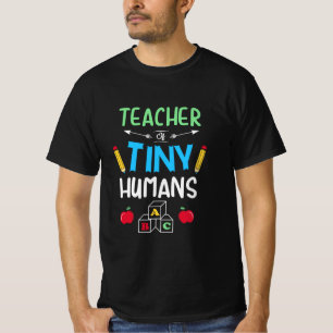 Leraar Gift Teacher Tiny Humans T-shirt