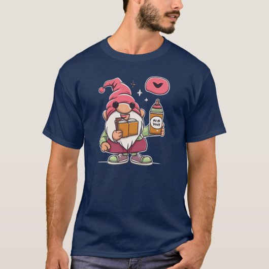 Leraar Gnome voor leraar en studenten T-shirt (Voorkant)