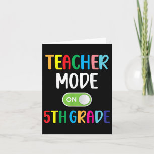 Leraar Groep 7 Mode Aan Groep 7 Terug Naar School Kaart