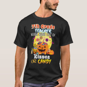 Leraar Groep 7 Raakt Nooit Door Kusjes Of Snoepjes T-shirt
