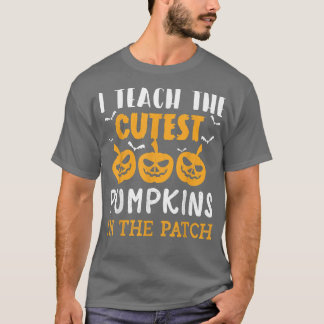 Leraar Halloween leraar Kindergarten Cutest Pump T-shirt