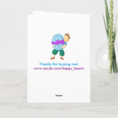 Leraar Happy Easter Kaart (Achterkant)