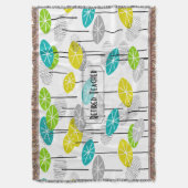 Leraar in ruste Artsy Seed Pods Blanket Deken (Voorkant Verticaal)