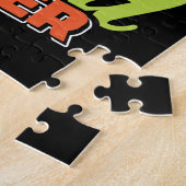 Leraar in ruste legpuzzel (Zijkant)