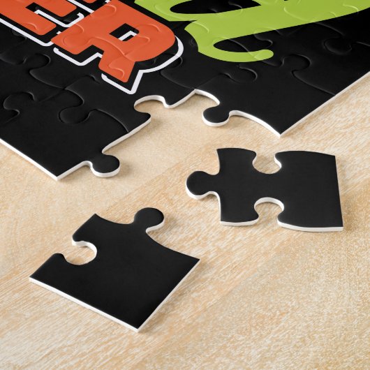 Leraar in ruste legpuzzel (Zijkant)