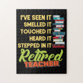 Leraar in ruste legpuzzel (Verticaal)