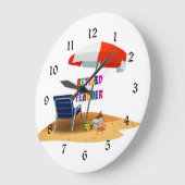 Leraar in ruste...tijd om te ontspannen... grote klok (Hoek)