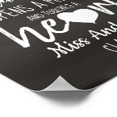 Leraar Inspirerend persoonlijke offertes Poster (Hoek)