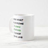 leraar islamitische studies, geweldige koffiemok (Voorkant links)