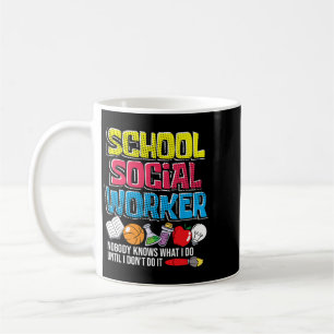 Leraar Job School Sociaal werker Leraar Caseworke Koffiemok