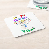 Leraar Kartonnen Onderzetters (Gebogen)
