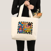 Leraar kent best grote tote bag (Voorkant (product))