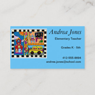 Leraar kent best visitekaartje