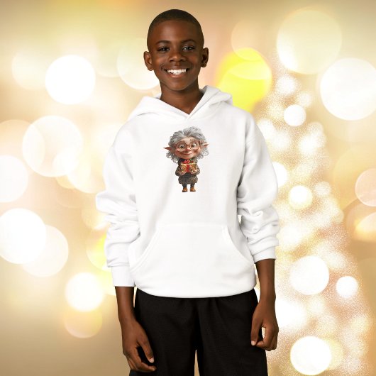 Leraar Kerst Elf Boy's Hoodie